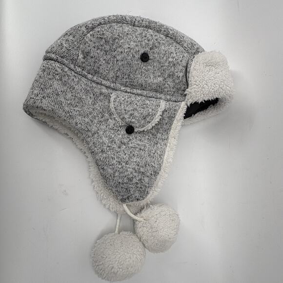 Canadiana Kootenay Fair Isle Merino Blend Knit Pom Adult Beanie Hat - Picture 4 of 5